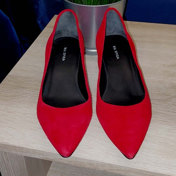 Suede Via Spiga Pumps - Picture 2 of 8